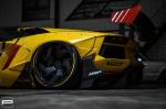 Lamborghini Aventador LX12.V12 by Liberty Walk on PUR Wheels 2019 года